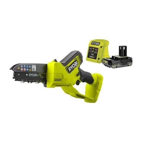 19c2d0bfe72d7072c73323cd5c94bcc0.jpg Élagueur Brushless 18V ONE 15cm 1batteriex2Ah RY18PSX15A-120 – Image 1