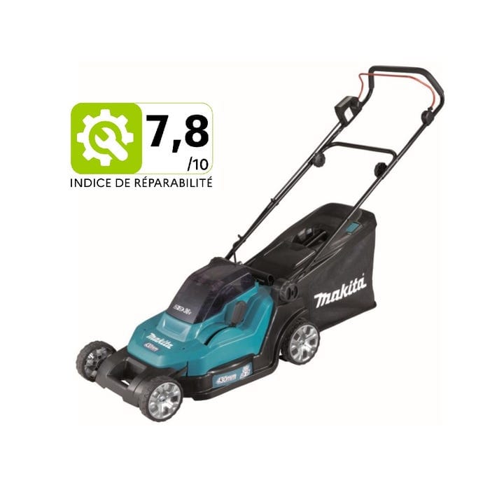 37d5fa050fb58c769c3d89b398687e73.jpg Tondeuse à batterie 36 V (2 x 18 V) Li-Ion 43cm MAKITA – Image 1