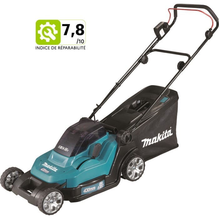 41296a5e3d7d6463387e976095cb1c15.jpg Tondeuse 36 V (2x18V) Li-Ion 43cm (Produit seul) MAKITA – Image 1
