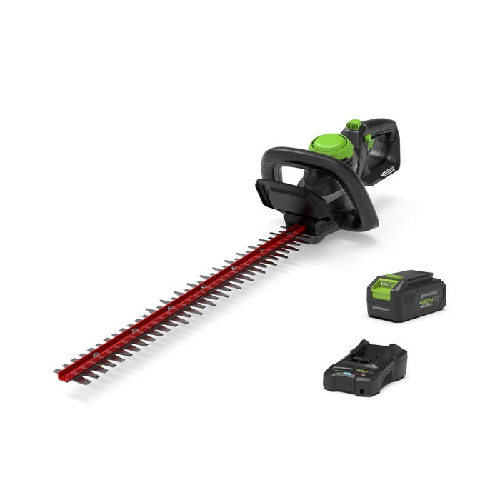 6a6d1e278423fbef9df21749fcf01fab.jpg Taille-haie 48V 61 cm + 1x2Ah + chargeur GREENWORKS – Image 1