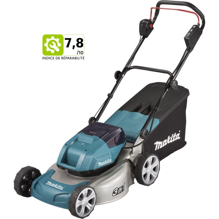 8f48915bdbf89679682d1f382a1a3b71.jpg Tondeuse 36V (2x18V) Li-Ion 46cm (Produit seul) MAKITA – Image 1