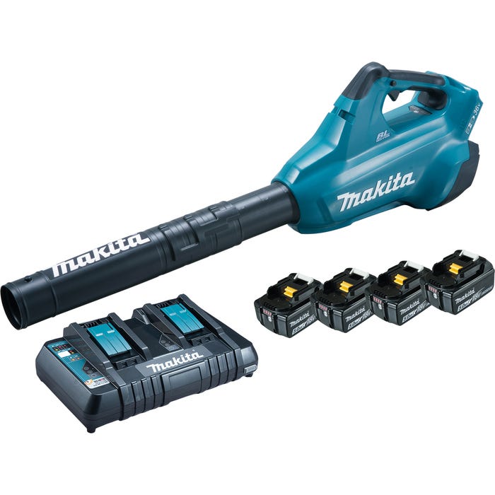 9bf347db69956789724519857d126a22.jpg Souffleur 36 V (2 x 18 V) Li-Ion 5 Ah (4 batteries) MAKITA – Image 1