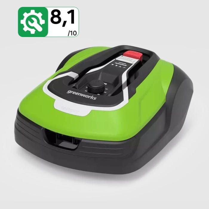 Robot de tonte avec kit de démarrage 1000m² OPTIMOW 10
