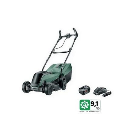 e0446dc76a36c6e0713fe4bb0eacad1a.jpg Tondeuse sans fil CityMower 18 - 1 batterie 18V 4,0Ah – Image 1