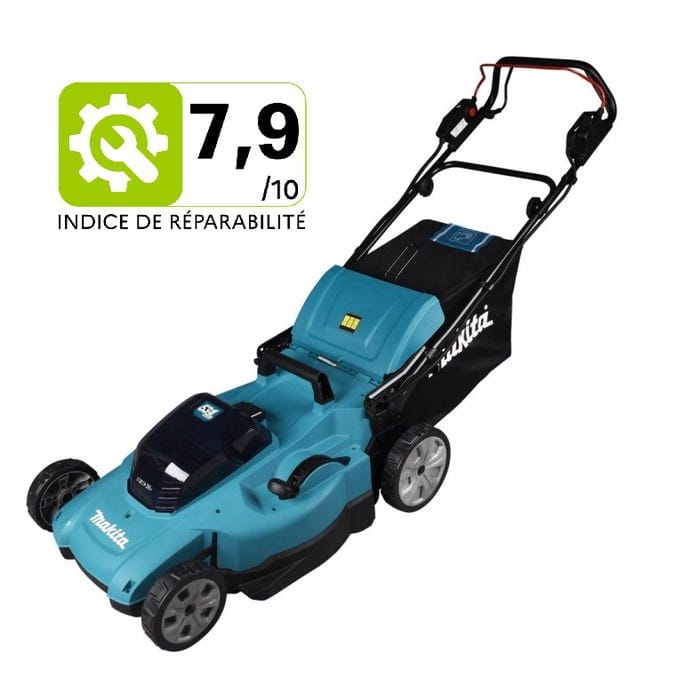 e7bb1a104fdcfa019441fb5a5eb0d786.jpg Tondeuse autotractée 36V 2batteriesx18V Li-Ion 5Ah MAKITA – Image 1