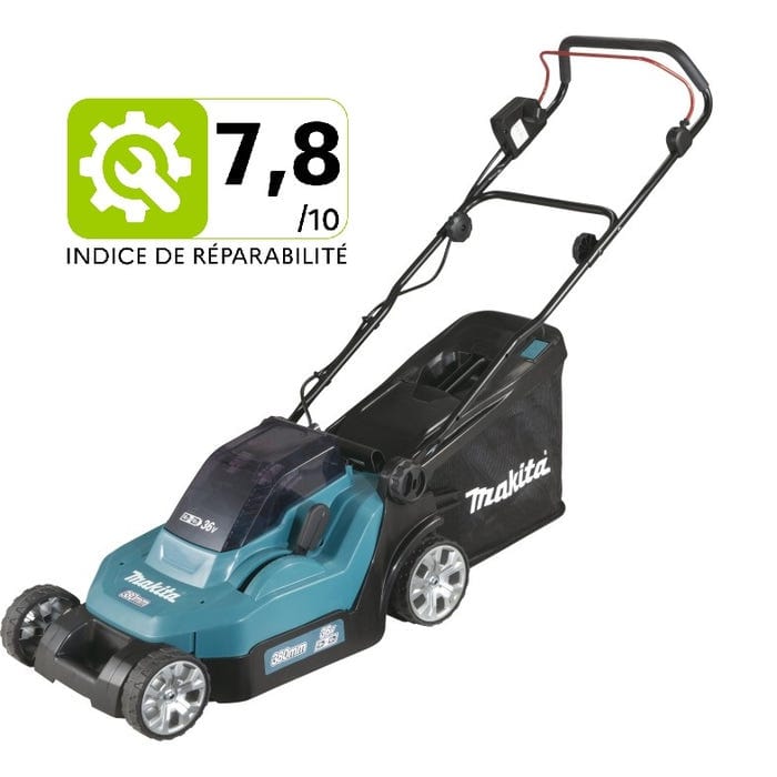 f37ef71e570a8c693cac4cfca7654f8e.jpg Tondeuse 36V (2x18V) Li-Ion 38cm (Produit seul) MAKITA – Image 1